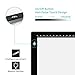 HUION LA3 LED Tracing Light Box, Portable USB Copy Board Dimmable Brightness Tatto Light Pad - A3 Size