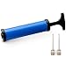 Ball Pump for Any Sports - Hand Held Pump - Small Air Pump for Basketball Soccer Rugby Football Volleyball Balls - Portable Air Pump Size 8 inch for Travel and any Bag - Air Pumps comes with Needle