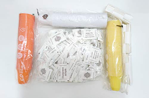 Accessoires à Café, Verres 80cc, Sucre, Agitateurs - 150 pz - Dolci Aveja