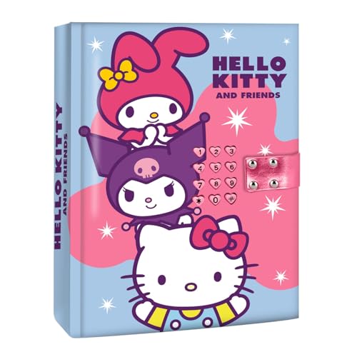 Kids Licensing -Electronic Secret Diary + Sound HELLO KITTY & FRIENDS