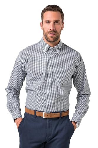 Chemise formelle homme JP 1880 coupe large comfort fit à carreaux vichy