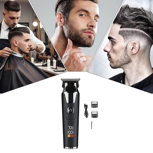 Tondeuse à cheveux sans fil haute performance avec écran intelligent