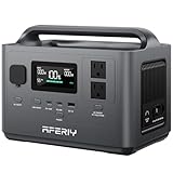 AFERIY P040 256Wh ポータブル電源 ぽーたふる電源 リン酸鉄 大容量 70分満充電 400W安定出力 6出力ポート AC/USB/シガーソケット 10年長寿命 小型 ポータブルデンゲン 非常用電源 蓄電池 バッテリー UPS機能10ms 静音設計 純正弦波 100V~110V 50Hz/60Hz対応 ソーラー充電対応 家庭用 キャンプ 車中泊 停電対策 地震 台風 防災グッズ