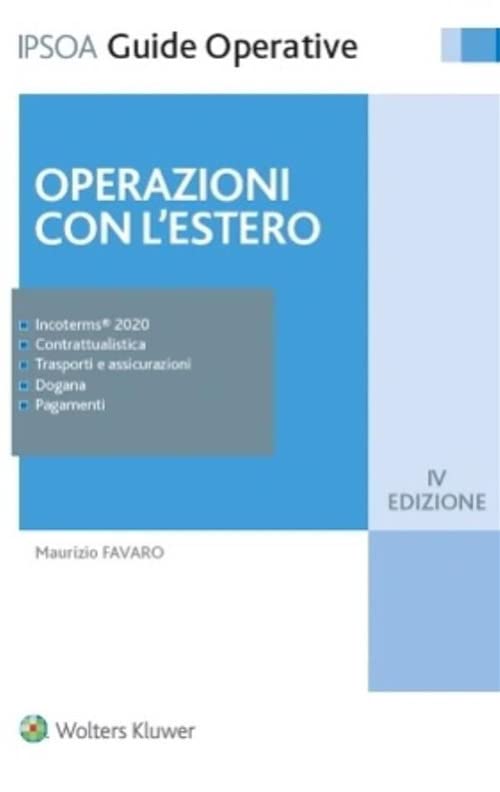  Operazioni con l\'estero
