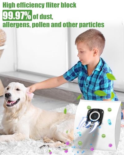 SOBEAU 18 Staubsaugerbeutel für Rowenta Hygiene + ZR200520 ZR200720 ZR200920, Rowenta Silence Force Beutel für Rowenta Compact Power, X-Trem Power und Silence Force (RO64xx, RO63xx, RO68xx, RO39xx)