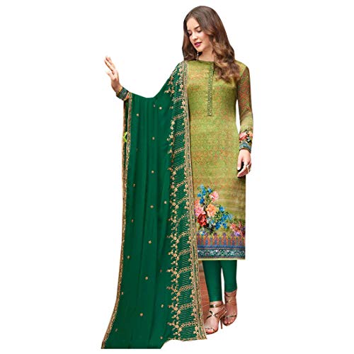 Donna Abbigliamento formale Stampato Salwar Kameez Designer Indian Kurti Pajami 7413