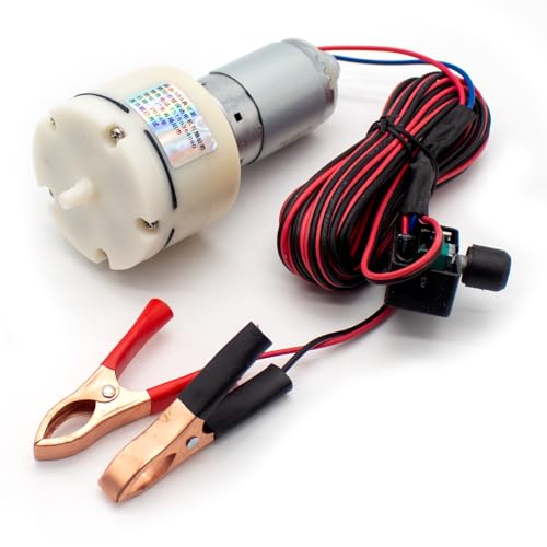 Toplionace DC 12V Mini Luftpumpe Sauerstoffpumpe Motor Volt Aquarium Pumpe Einstellen Pwm Lautstärke Angeln Aquarium Auto Belüfter Zucht