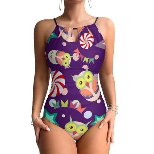 Maillots de bain une pièce Chouette Étoilée contre les rondeurs du ventre