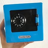 Goodliest Piggy Bank Coffer Shape, Mini Money Bank Plastic Saving Bank Money Jar, Safe Coin Banks...