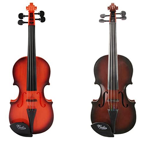 Newmind Brinquedo profissional de instrumento musical para violino, brinquedo para prática iniciante