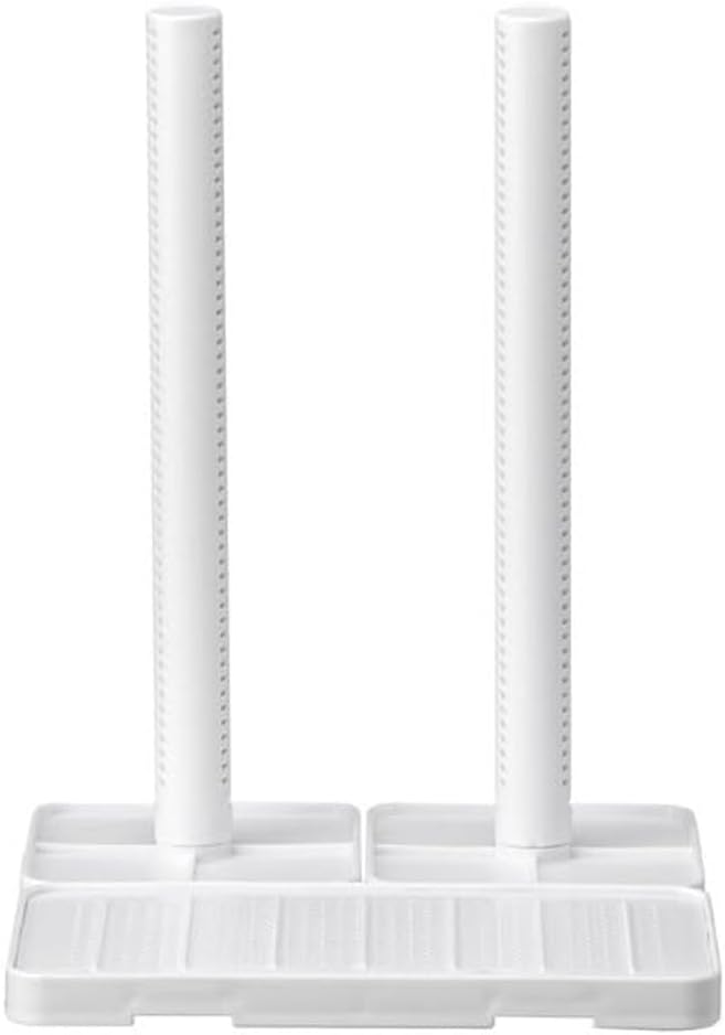 Nitori 8988106 Moisture Wicking & Deodorizing Eco Dryer, 2 Pieces + Tray Set, White