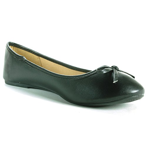 Alpine Swiss Iris Womens Ballet Flats Classic Bow Slip On Comfortable Shoes 6