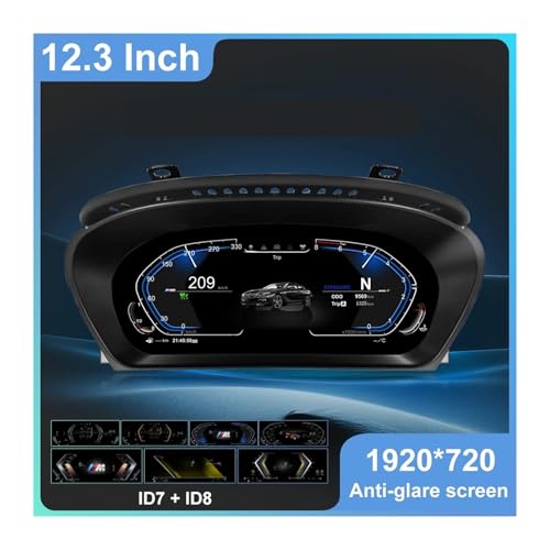 Instrumento digital BMW E60 E61 5 Series 2003-2010 con panel de instrumentos HUD y LCD 2