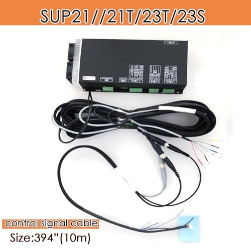 Image of CQWY Laser Welding Machine System Connection Cable for SUP 20 /21 /23 Handheld Laser Welding Control Signal Cable (Three-plug Control Cable 10M)