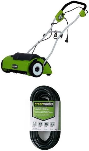 Cortadora de césped con cable de 14 pulgadas de 10 Amp Greenworks 27022