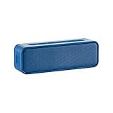 AmazonBasics 9-Watt Bluetooth Stereo Speaker with Water Resistant Design - Blue