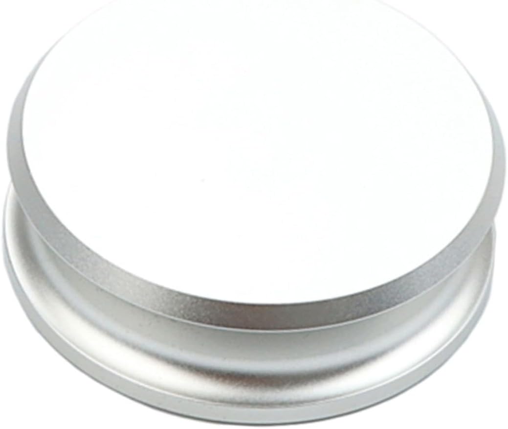 BESPORTBLE Balanced Disc Stabilizer Weight Clamp for Vinyl Turntables Spirit Level, Audio Turntable Disc Stabilizer for Vibration Reduction and Record Player Replacement Accessory