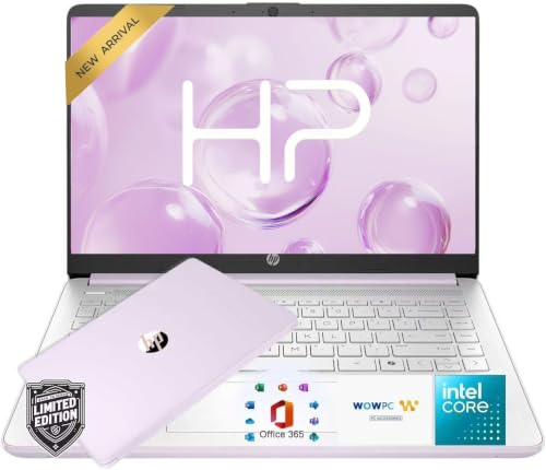 Image of HP Ultrabook Laptop with Copilot AI • 16GB RAM • 128GB SSD • Intel N150 CPU • Microsoft Microsoft 365 Included • Thin & Portable • Long Battery Life • Windows 11 • no Mouse
