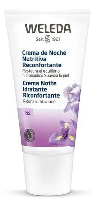 Skin Care-Iris Hydrating Night Cream Weleda 1 oz Cream - Image 3