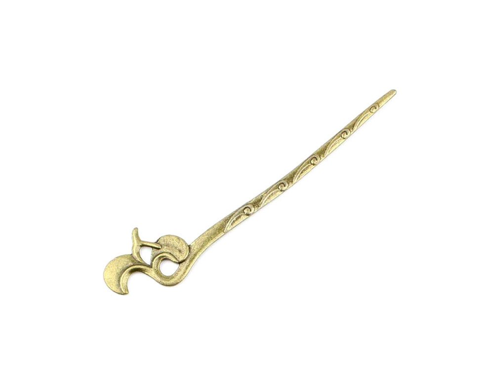 Qty 20 Pieces B69186 Hairpin Hair Head Pins Ancient Antique Bronze Jewelry Making Charms Findings Bulk Retro Accessoires Lots Vintage for Bracelet Necklace