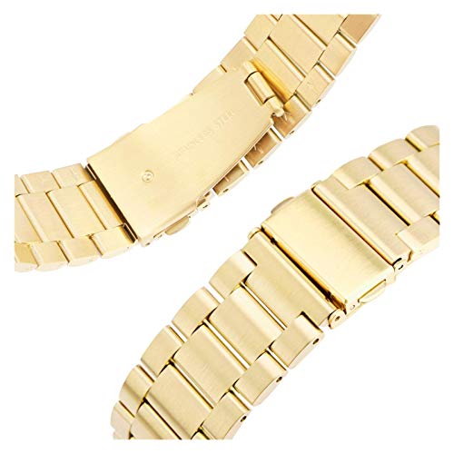 Bracelet de montre boucle déployante en acier ultra-mince rigide et durable