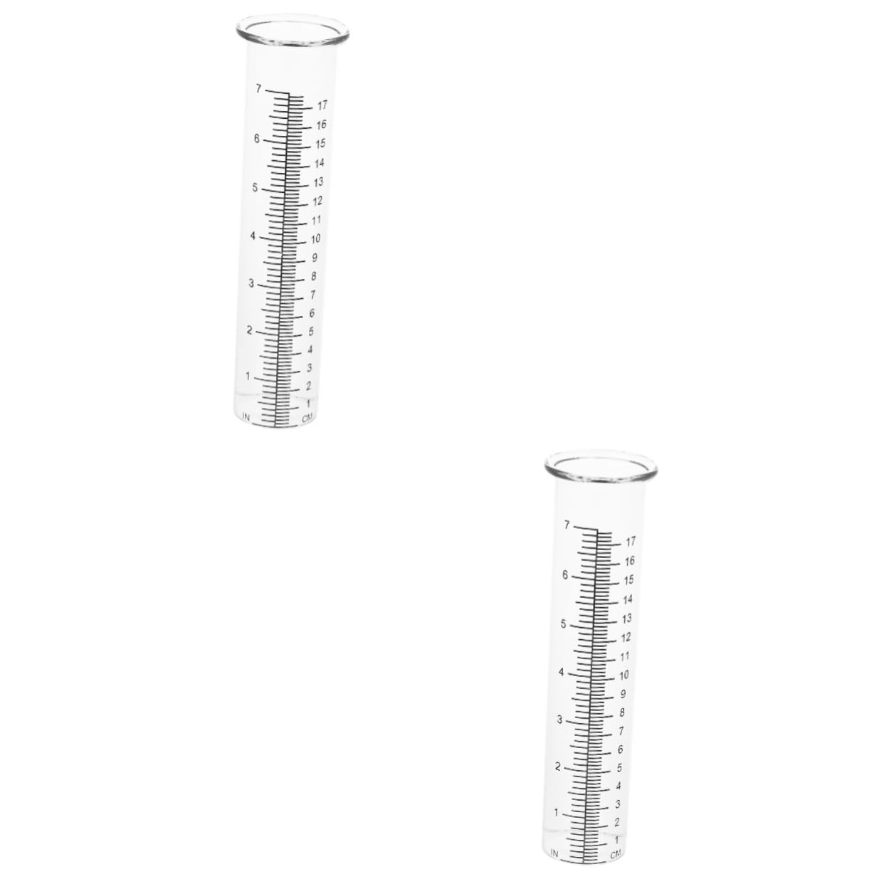 Buy Milisten 4 Pcs Test Tube Rain Gauge Rain Gauge Tube Glass Rain