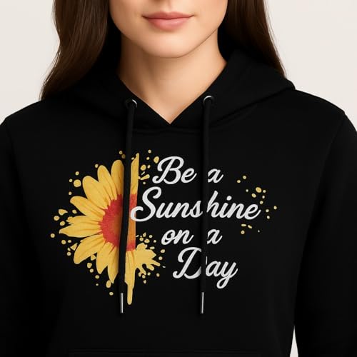 Image of Raves Womens Stylish Printed Hoodie | Trendy Cotton Fleece Hooded Sweatshirt for Women & Girls | Full Sleeve Winter Wear Pullover