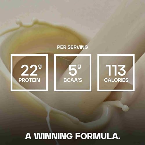 Bulk Pure Whey Protein, 1 kg, 33 Dosis, Producto rico en proteínas, Bajo contenido en azúcar, Absorción rápida, Chocolate Blanco, 5 g de BCAA por cacito, Los embalajes y envases pueden variar - Imagen 4