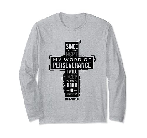 Estudio bíblico Apocalipsis 3 Fe cristiana Manga Larga