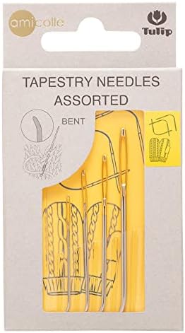 Tulip Bent-tip Tapestry Needle, Silver or Gold Finish, 1 Piece
