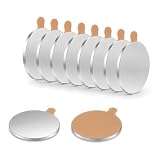 ECENCE Magneti al neodimio rotondi autoadesivi 10 pz. 22x2mm