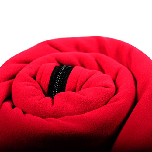 Saco de dormir de lã polar Lioobo para uso ao ar livre, saco de dormir, saco de dormir para acampame