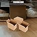 SEWACC 10pcs Small Corrugated Shipping Boxes 14.5x8.5x10.5 Inch Cardboard Packing Boxes for Moving Mailing Storage Industrial Packaging Supplies