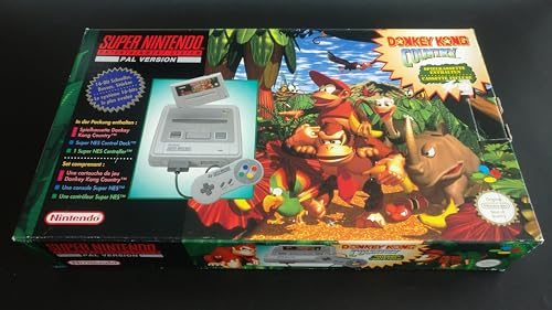 Super Nintendo Konsole mit Donkey Kong Country