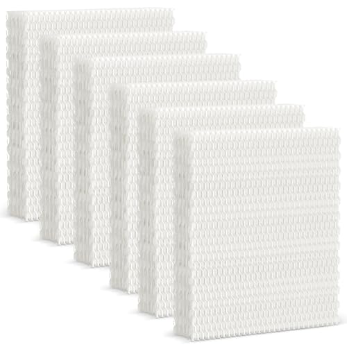 Image of iSingo 6 Pack Humidifier Wicking HFT600 Replacement Filters T | Compatible with Honeywell Tower Humidifier HEV615 HEV620 Cool Moisture Humidifier, Compare to part HFT600T HFT600PDQ
