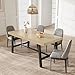 GarveeHome Industrial Dining Table for 4-6 People, 63