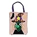 Produktbild MJY Festliche Anzieh Halloween Leinen Kürbis Tote Bag Kinder 'S Party Dress up Leinen Candy Bag Zucker Geschenk Tasche Geschenkverpackung Lagerung, 1 Weihnachtsdekoration,4