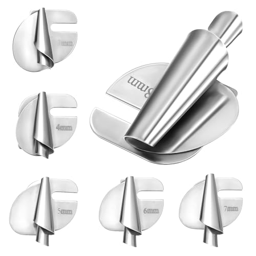 Set de 6 Pies de Máquina de Coser para Dobladillo Rizado