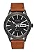 Produktbild Nixon Unisex Analog Japanisches Quarzwerk Uhr mit Leder Armband A1347-131-00
