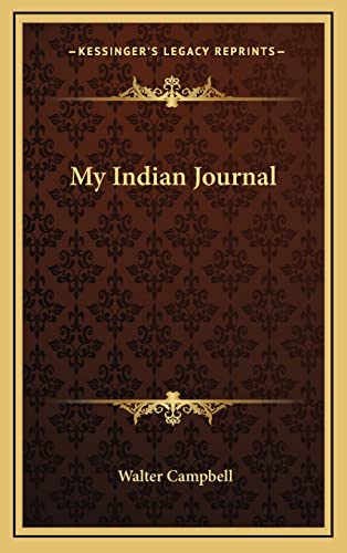 My Indian Journal