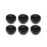 17622 Alphacool Eiszapfen Lot de 6 Bouchons à vis G1/4 Noir Profond