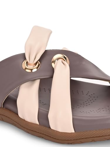 Image of Karaddi Doctor Sandals for Woman | Flats Women Stylish | Womens Sandals Flats | Slippers Orthopedic Footwear for Women Stylish Flat Sandal | Flat Fashion Sandal