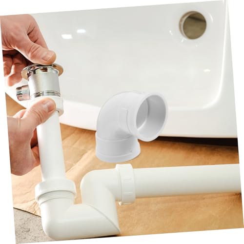 Accesorios de tubería de codo de PVC PRETYZOOM de 6 piezas para sistemas de drenaje 5