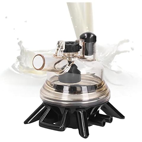 Melkzeug,Pilipane Kuhmilchsammler, 150 ml Kuhmilchklauen-Milchsammler Ersatzteil für Kuh-Schaf-Melkmaschine Cover