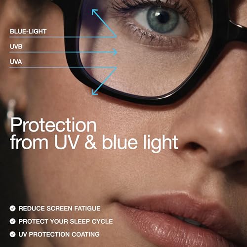Image of miyya Blue Light Blocking Glasses for Women, Blue Light Glasses for Women Oversized Fashion Glasses