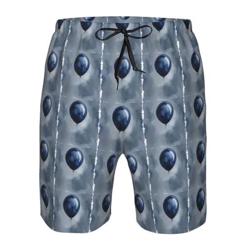 The Black Balloon Print Stylish Beach Shorts Swim Trunks Lightweight Breathable Summer Outdoor Activities4