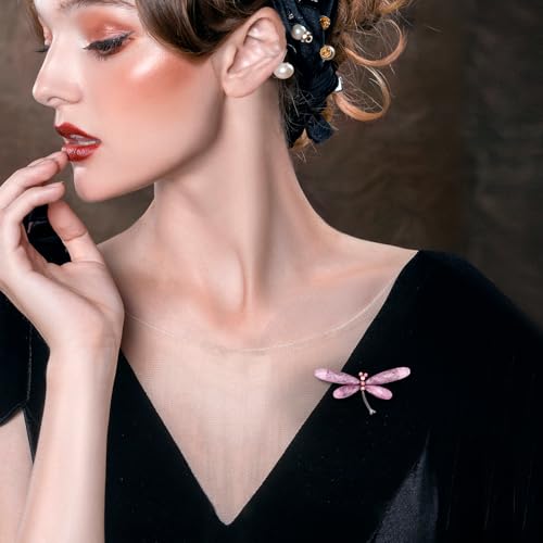 Image of Wynameleri Lapel Pins Brooch Fashion Design with Pearl in Gift Box