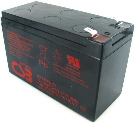 12V 9Ah HR1234W Home Alarm Battery by CSB