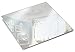 Light In The Dark Square Mirror Candle Plate Set - Box of 12 Mirrors Trays - 10 inch x 10 inch, 1.5 mm Thick - Perfect for Table Wedding Centerpieces, Party Decor, Crafts