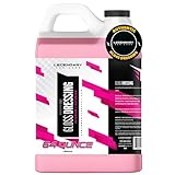 Legendary Gloss Dressing 64oz (Half Gallon) - Tire Shine Spray & Plastic Restorer – Water Based & Non-Greasy Interior/Exterior Detailing Spray - Trim, Rubber, Vinyl & Plastic Restorer for Cars